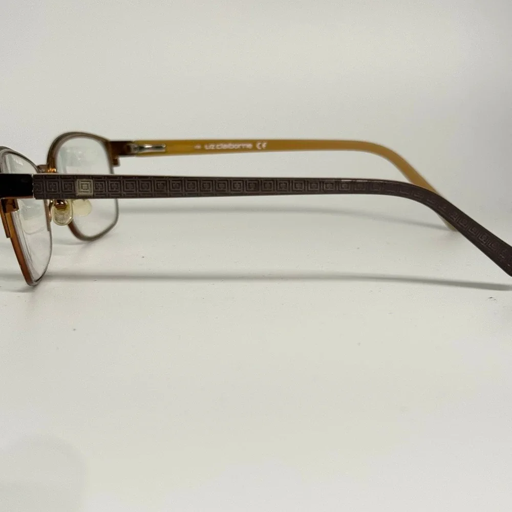 Liz Claiborne L605 0DC7 Brown Tortoise‎ Eyeglasses Frames 55-17-135 Womens
